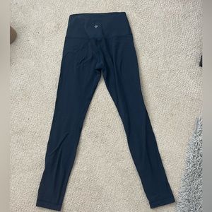 Navy Blue Lululemon Align Leggings